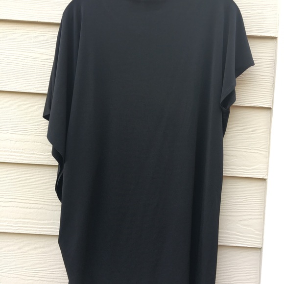 NWT Chico’s Knit Kit Cascade Top blouse black size 2 - Picture 6 of 9